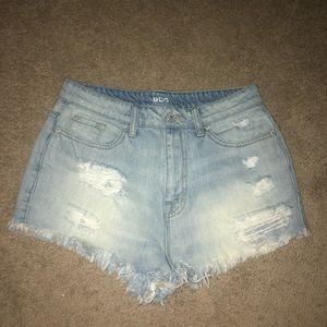 high waisted urban outfitters shorts